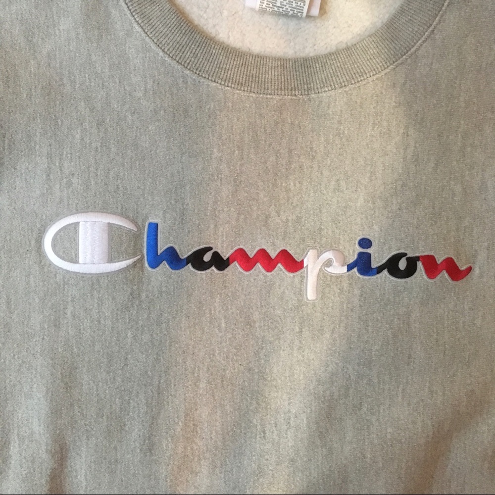 Champion Reverse Weave Spellout Crewneck - Picture 3 of 5